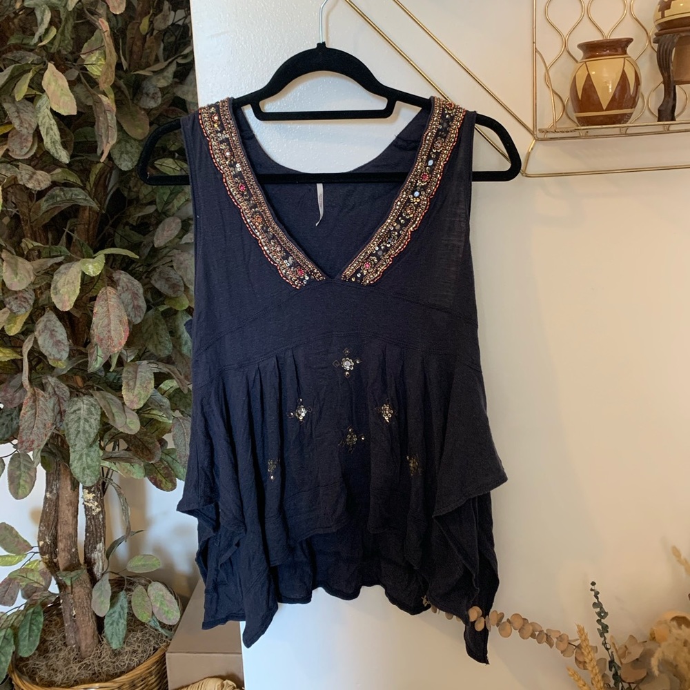 Free People Beaded Tunic